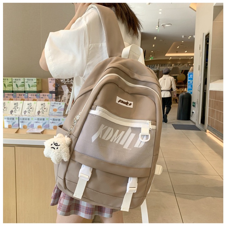 BOOM cặp đi học balo nam balo du lịch balo đi học nam balo nam đi học L95S203