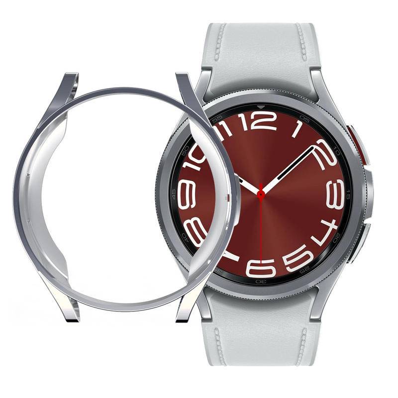 Khung Bảo Vệ Bằng pc Cho Đồng Hồ samsung galaxy watch 6 classic 43mm 47mm 6 40mm 44mm 45mm Ốp