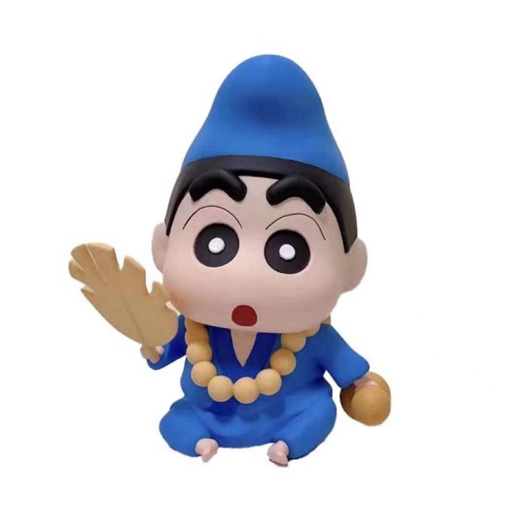 Hobby Crayon Shin-chan Đồ Chơi Mô Hình Chú Tiểu Jigong Hành Động Trang Trí Xe Hơi Làm Quà Tặng Cho Trẻ Em