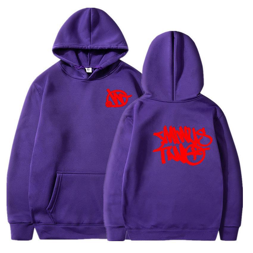 Áo hoodie Màu Trơn In Họa Tiết Bạc Hà Harajuku Thời Trang 2023 Y2K