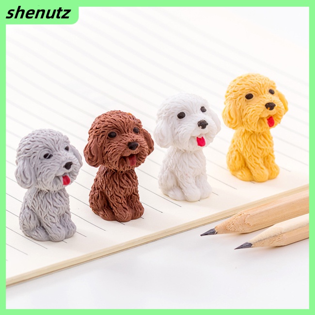 Gôm Tẩy Hình Chú Chó Teddy Dễ Thương Tiện Dụng