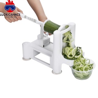 5-Blade Slicer Vegetable Spiral Cutter Fruit Chopper Spiralizer Kitchen Tools  lucki