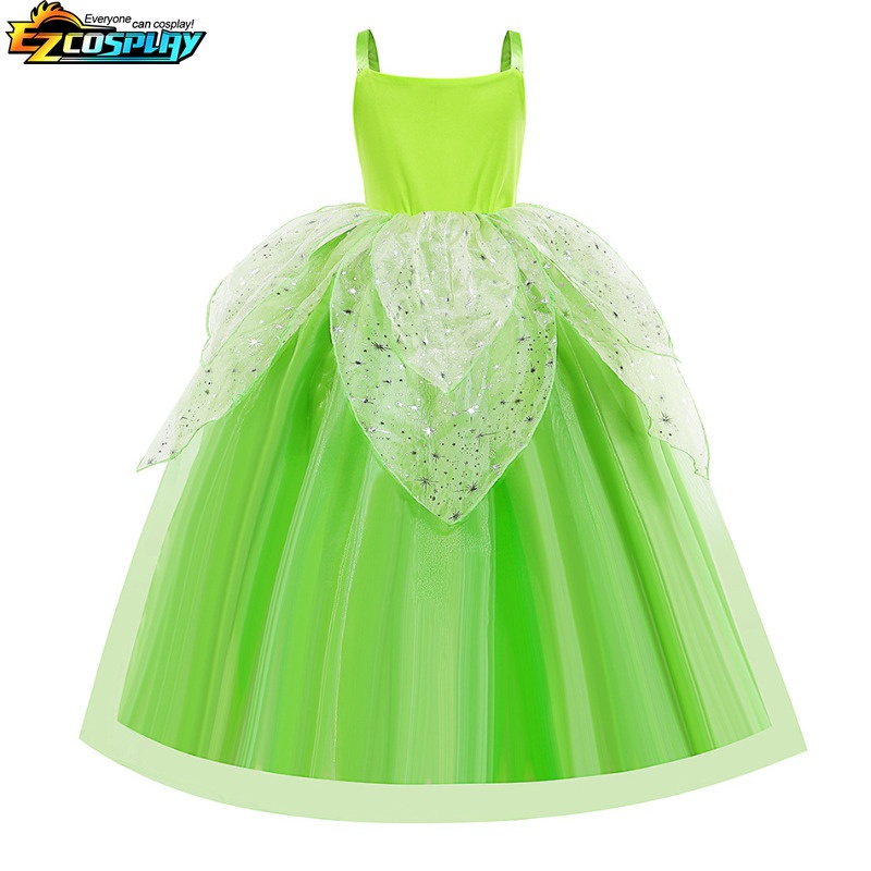 Đầm Hóa Trang Công Chúa Disney Tinkerbell Cho Bé Gái