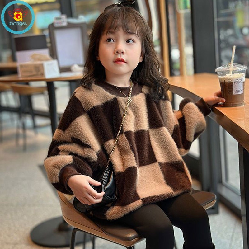 Iq Áo sweater Có Đệm Dày Giữ Ấm Mùa Đông Mới Cho Nam Và Nữ
