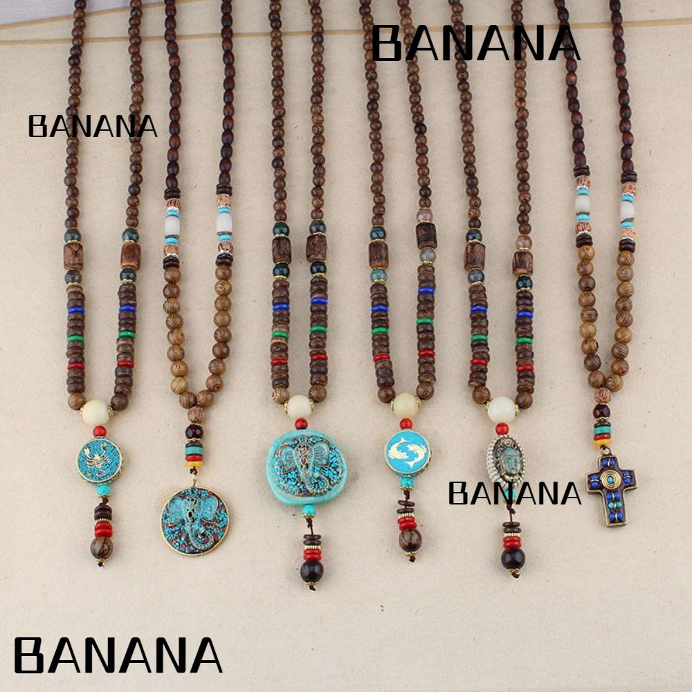 Vòng cổ Mặt Quả Chuối 1 Nepal