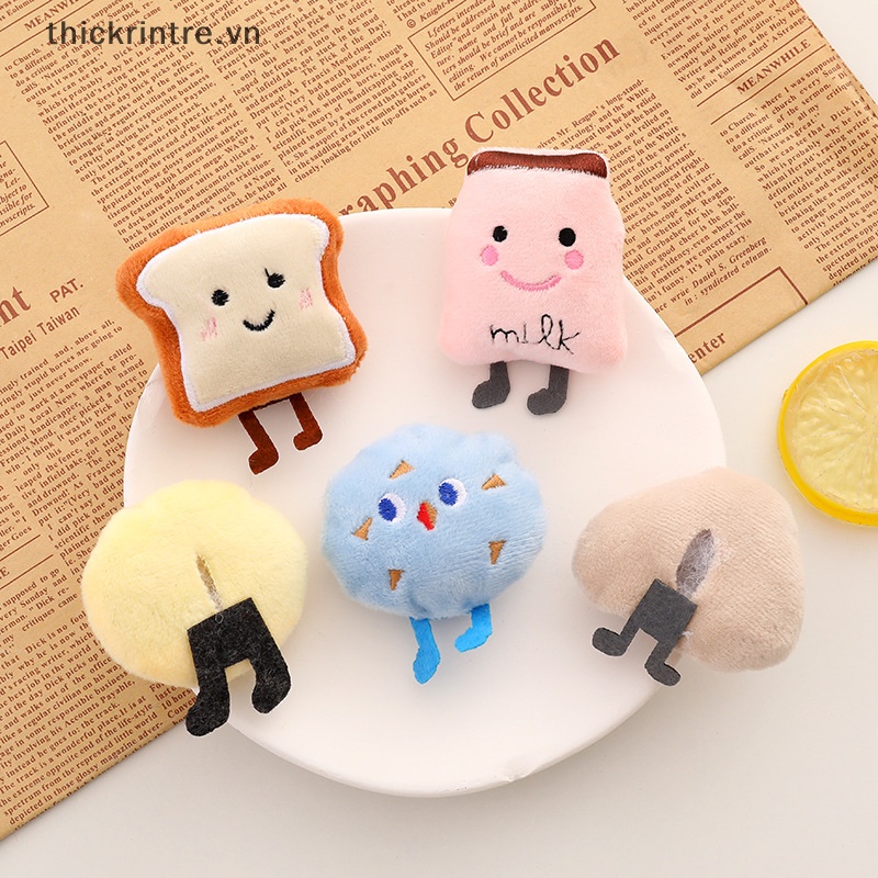 Ghim Cài Áo Hình Bánh Mì Nhồi Bông Phong Cách Nhật Bản Đáng Yêu