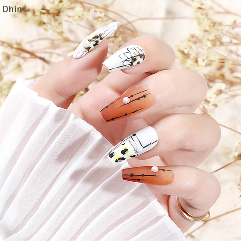 1 Hộp Móng Tay Giả Trong Suốt Dùng Để Múa Ba Lê