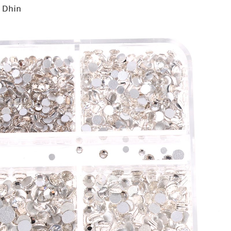 Hộp 6 Kích Cỡ Đá Pha Lê Trang Trí Móng Tay Nghệ Thuật