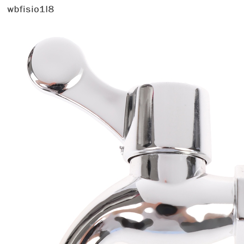 1 cái vòi chai rượu thủy tinh màu bạc 17mm Bình đựng rượu Thùng nước vòi nước mới