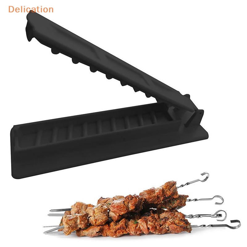 Máy làm kebab một hàng máy xiên thịt bbq máy ép kebab máy làm xiên bbq bằng nhựa có thể tái sử dụng máy làm xiên nướng kebab chuẩn bị dụng cụ bbq