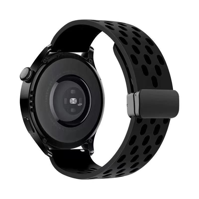 HUAWEI Dây Đeo Silicon Từ Tính 20 / 22mm Cho Đồng Hồ Thông Minh Samsung Galaxy Watch 4 / 5 / 6 40mm 44mm 5 pro 45mm GT2 / 3 pro