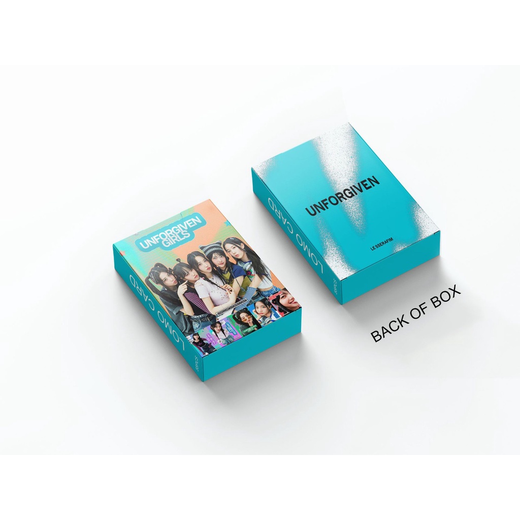 Hộp 55 Ảnh LOMO Card SSERAFIM Nhóm Nhạc KPOP