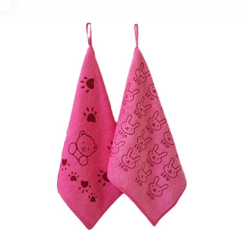 Dualswish Khăn Lau Hình Vuông Bằng Sợi Nhỏ Mềm Mại Đa Năng Khô Nhanh Thân Thiện Với Da Trẻ Em