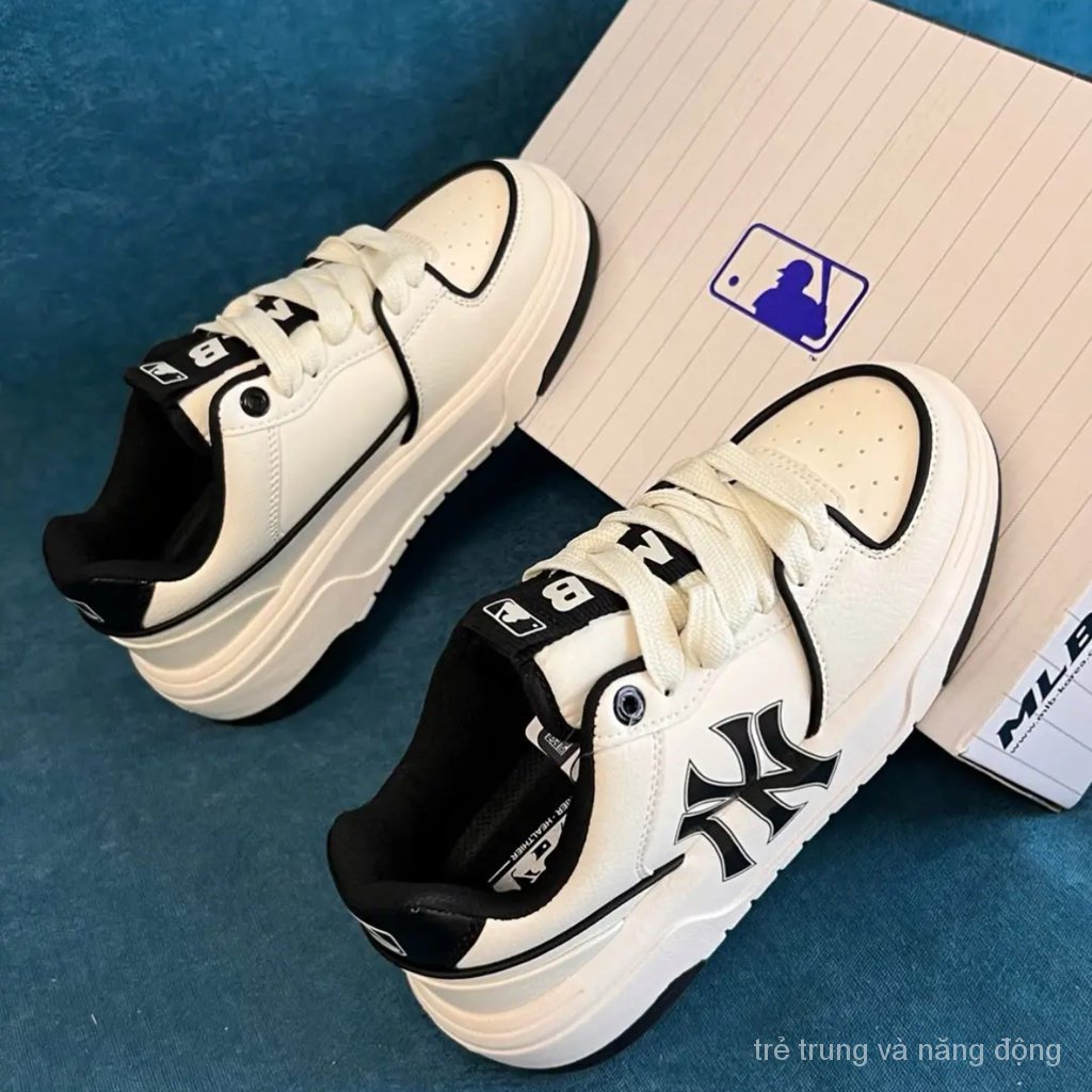 Hàng Mới Về Giày Thể Thao Nhẹ Nhàng Dễ Phối Đồ Thời Trang Mùa Hè Kiểu Mỹ New York Yankees Niche 6TW7