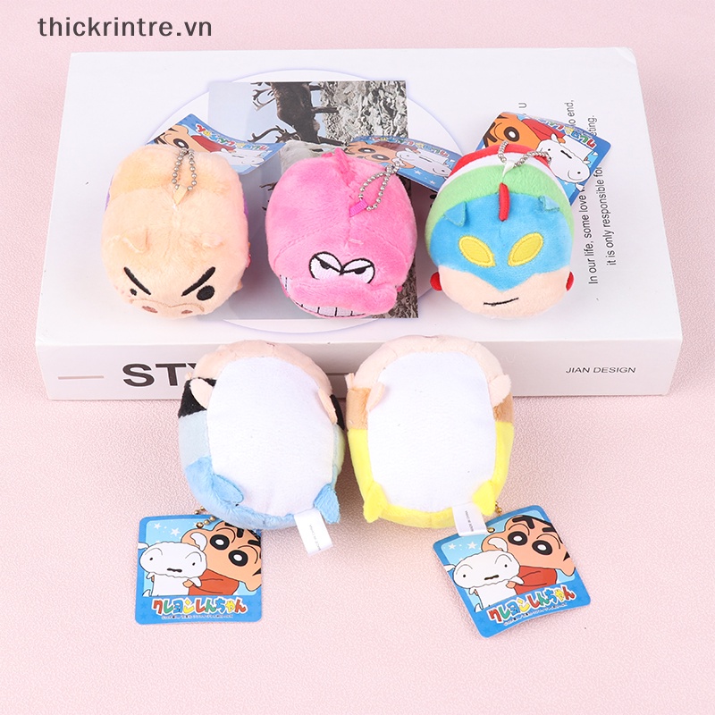 Móc Khóa Hình Shin-chan Nhồi Bông Mềm Mại Đáng Yêu