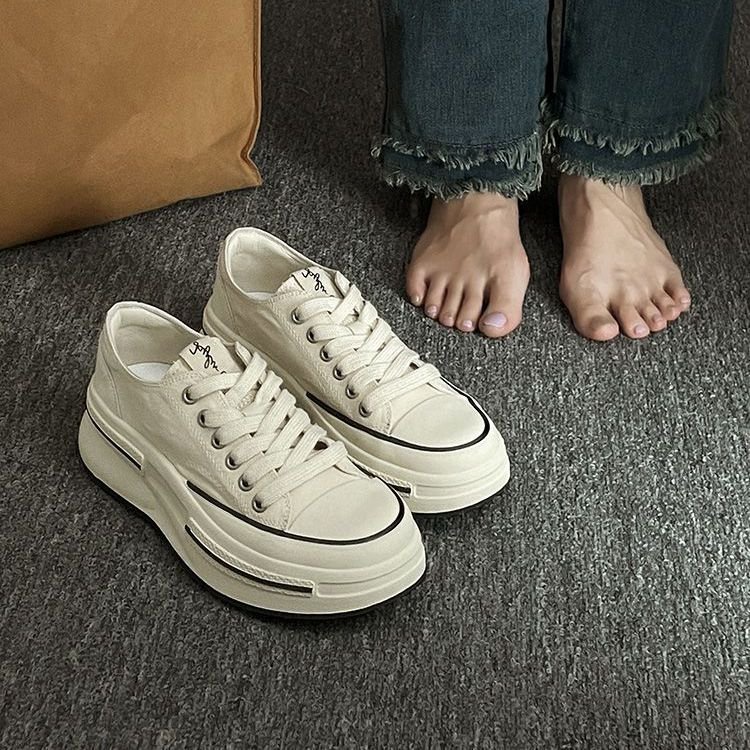 Giày Thể Thao Vải canvas Thoáng Khí Trẻ Trung Cho Nữ