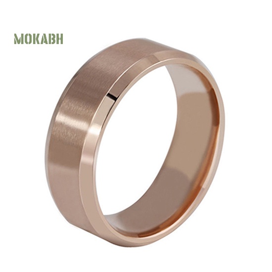 Nhẫn Cưới Thép Titan Thời Trang Cho Cặp Đôi