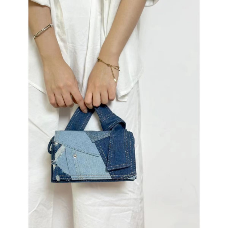 Túi Xách Đeo Vai Denim Phong Cách Hàn Quốc Thời Trang Mới 2023 Cho Nữ