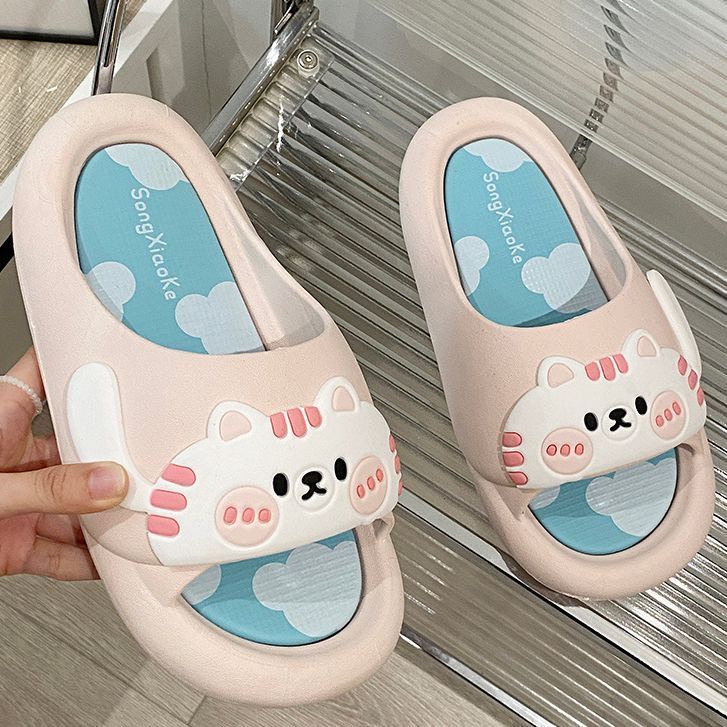 UOUO  dép Thời Trang Đơn Giản Cho Nữ dép bánh mì Chống trượt Thoải mái Thoáng khí fashion Trendy Hàn Quốc ins B20H1EK 37Z230910