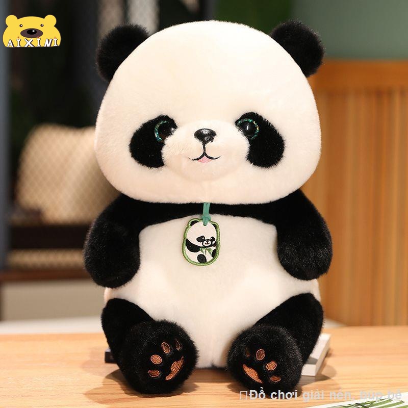 Gấu bông gấu trúc búp bê gấu trúc Gối Panda mô phỏng thú nhồi bông gối lớn quà tặng trẻ em Món quà sinh nhật trang trí nhà cửa
