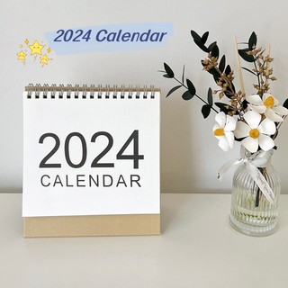 Lịch Năm 2024 Để Bàn Tự Làm Thiết Kế Xinh Xắn Tiện Dụng