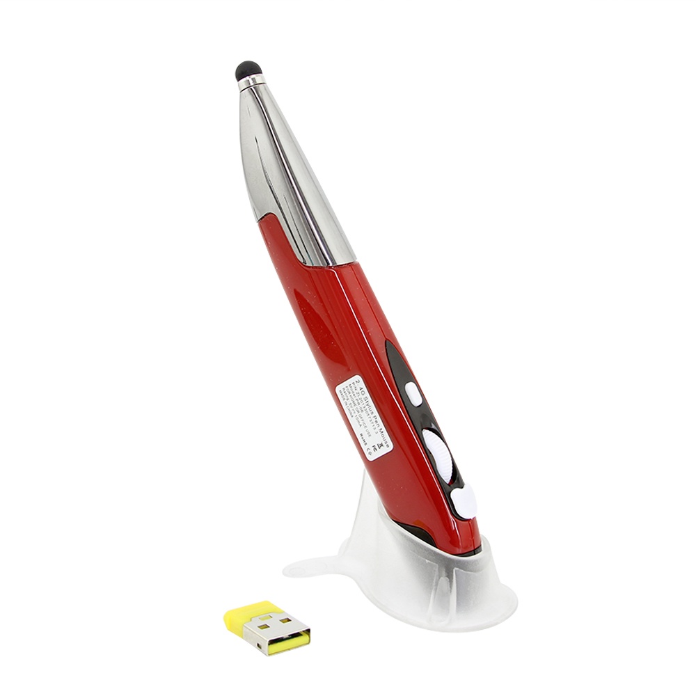 Chuột Không Dây Dạng Bút Thông Minh 2.4GHz ABS + silicone 1600 DPI
