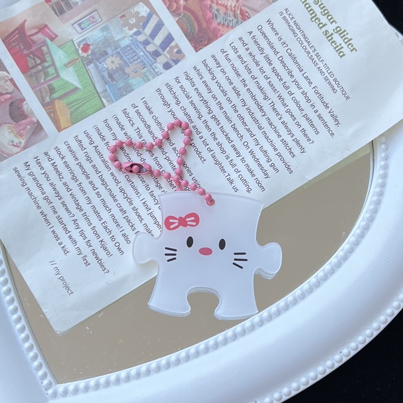 Móc Khóa Xếp Hình Tình Bạn sanrio