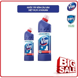 Nước tẩy bồn cầu vim diệt khuẩn 99,9%