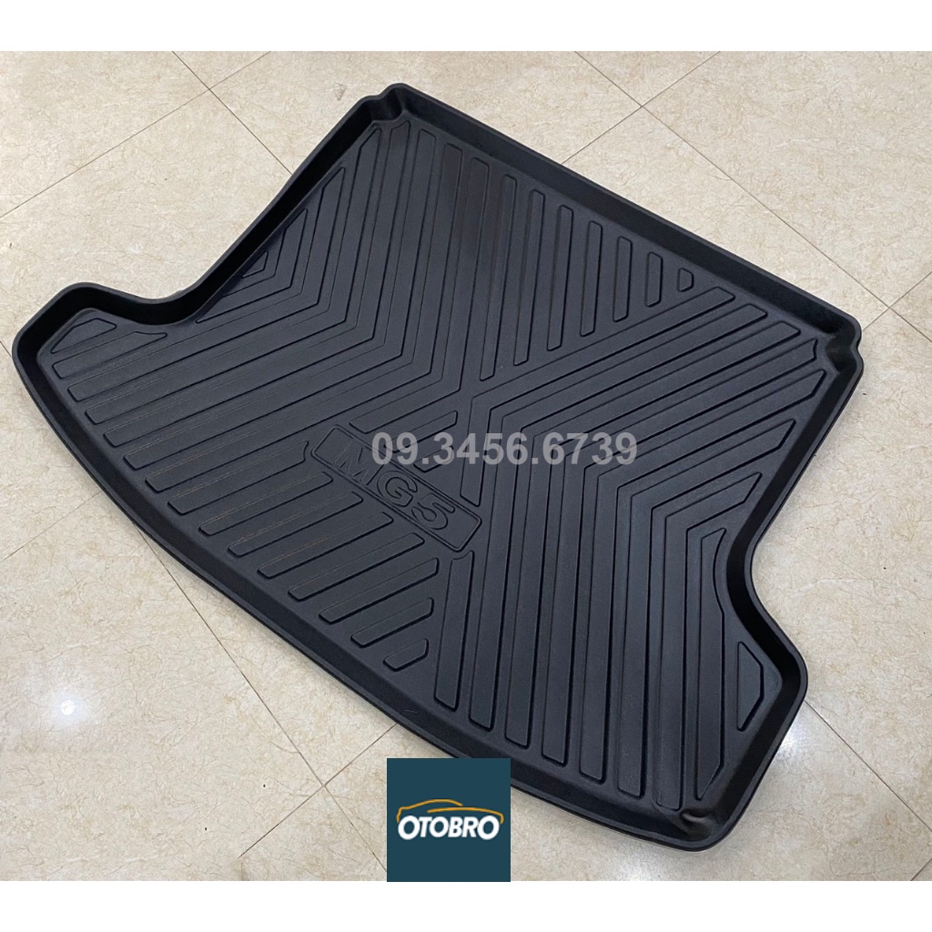 Lót cốp nhựa dẻo xe MG5 2021 2022 2023 dẻo đàn hồi, chống nước tốt, Pedanauto