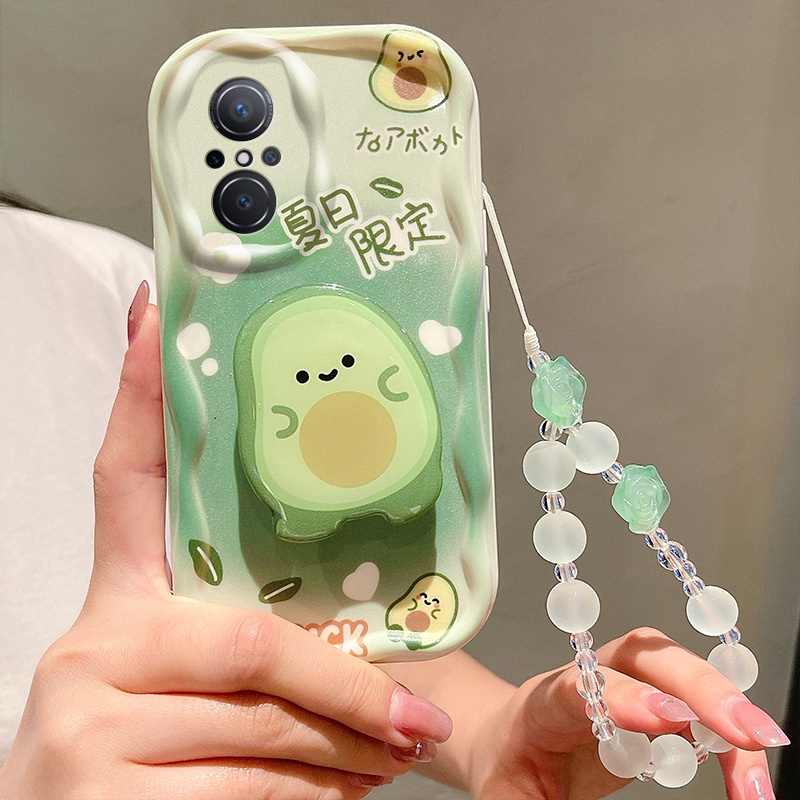 Bao Da Điện Thoại Hình Trái Bơ Cho xiaomi redmi k30 5g 4g k30 pro k40 pro 5g k50 pro k50 ultra k60 pro mi 12t poco f3 poco x3 gt Ốp