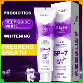 Probiotic Whitening Shark Kem đánh răng Kem đánh răng làm trắng răng Chăm sóc răng miệng Kem đánh răng Fresh Breath toàn cầu