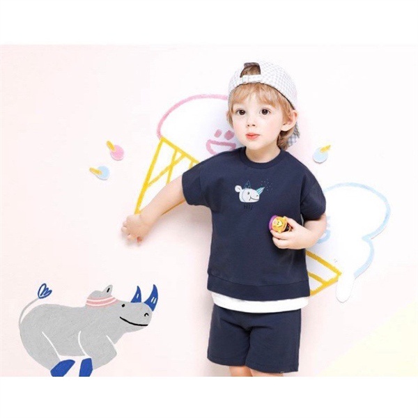 Set bộ xuất Hàn cho bé trai bé gái đều xinh ,chất cotton siêu mềm nha