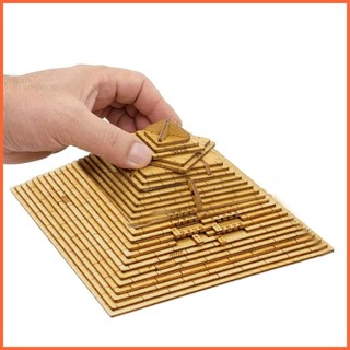 Pyramid toy pyramid decryption mystery toy stem science đồ chơi giáo dục 3d iq brain teaser puzzle khảo cổ học chunvn