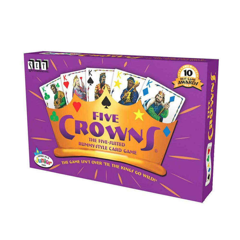  Five Crows Solitaire Game Crown Card is suitable for ages 8 and above 
