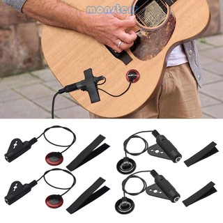 Mon guitar pickup guitar piezo pickup transducer pickup cho guitar violins ukulele banjos piezo nhạc cụ acces