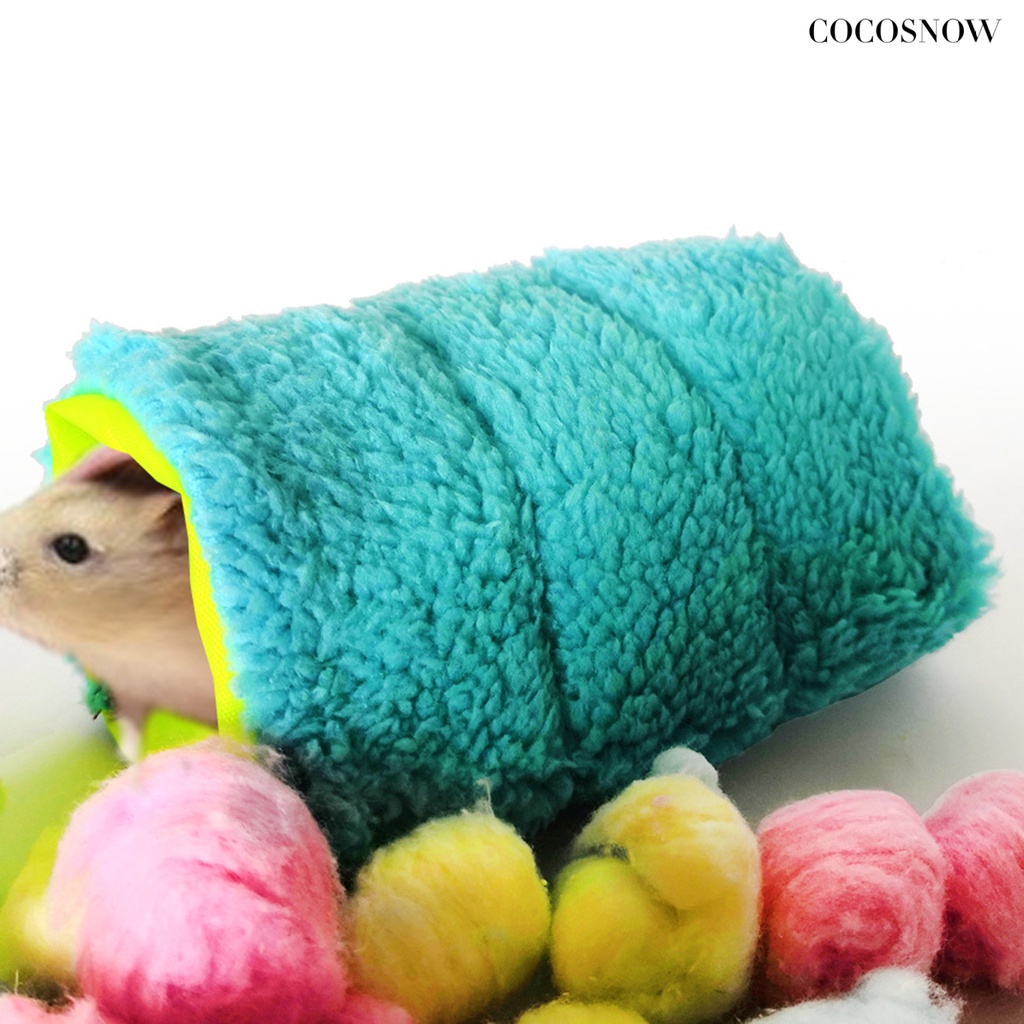 Boat bucket shaped hamster house treo túi ngủ nest đồ dùng cho thú cưng