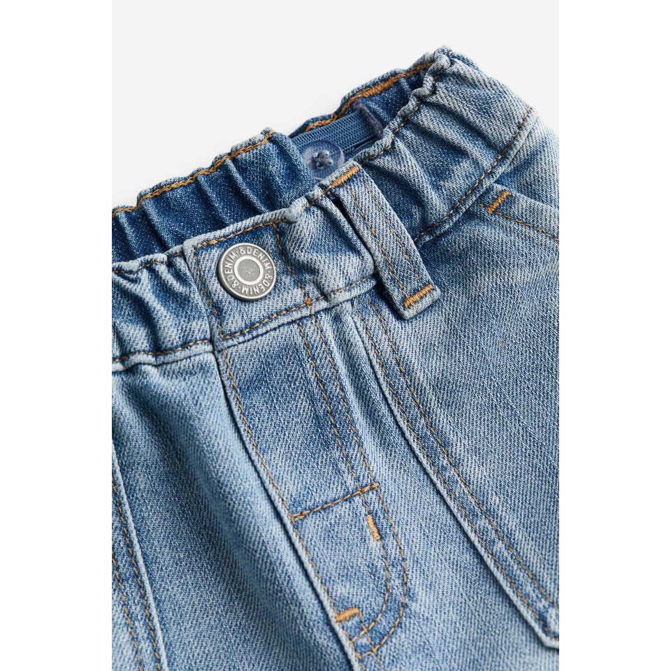 Áo khoác baseball / quần jean mềm HM 6-9m đến 3-4y