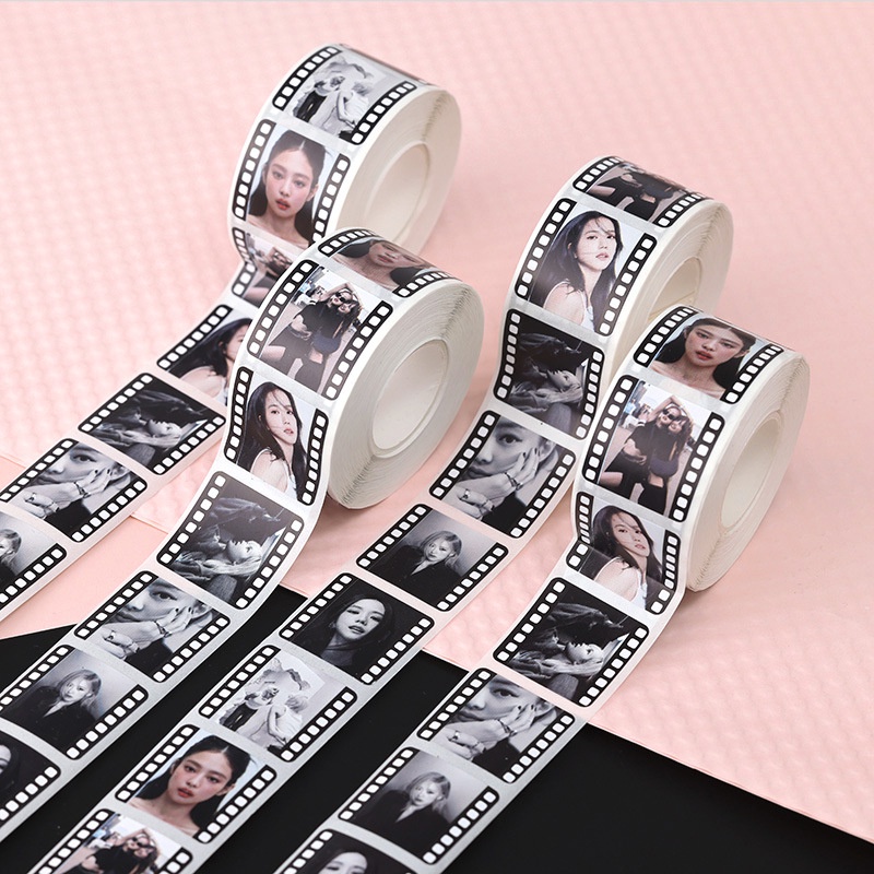 Bộ 500 Miếng Dán Thẻ Id Hình Nhóm Nhạc blackpink