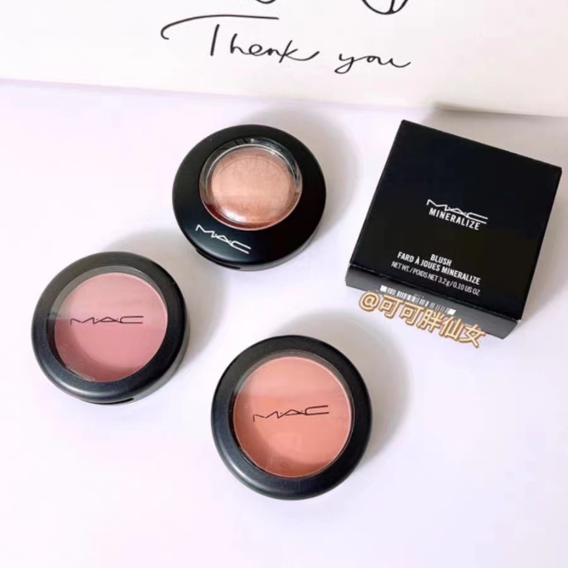 Phấn má hồng mac face blusher cosmetics makeup sheertone blush face powder nude rouge blusher palette bronzer cheek 6g face blush