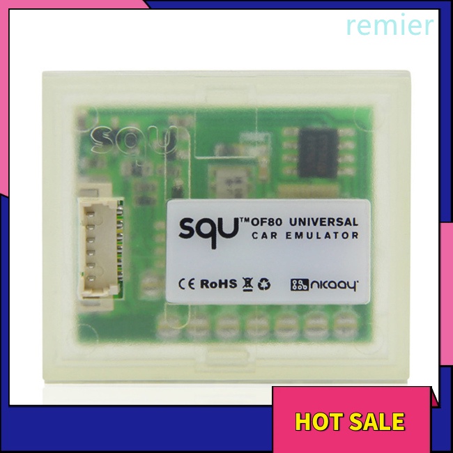 Re squ of80 universal car emulator hỗ trợ immo / seat occupancy sensor / chương trình tacho