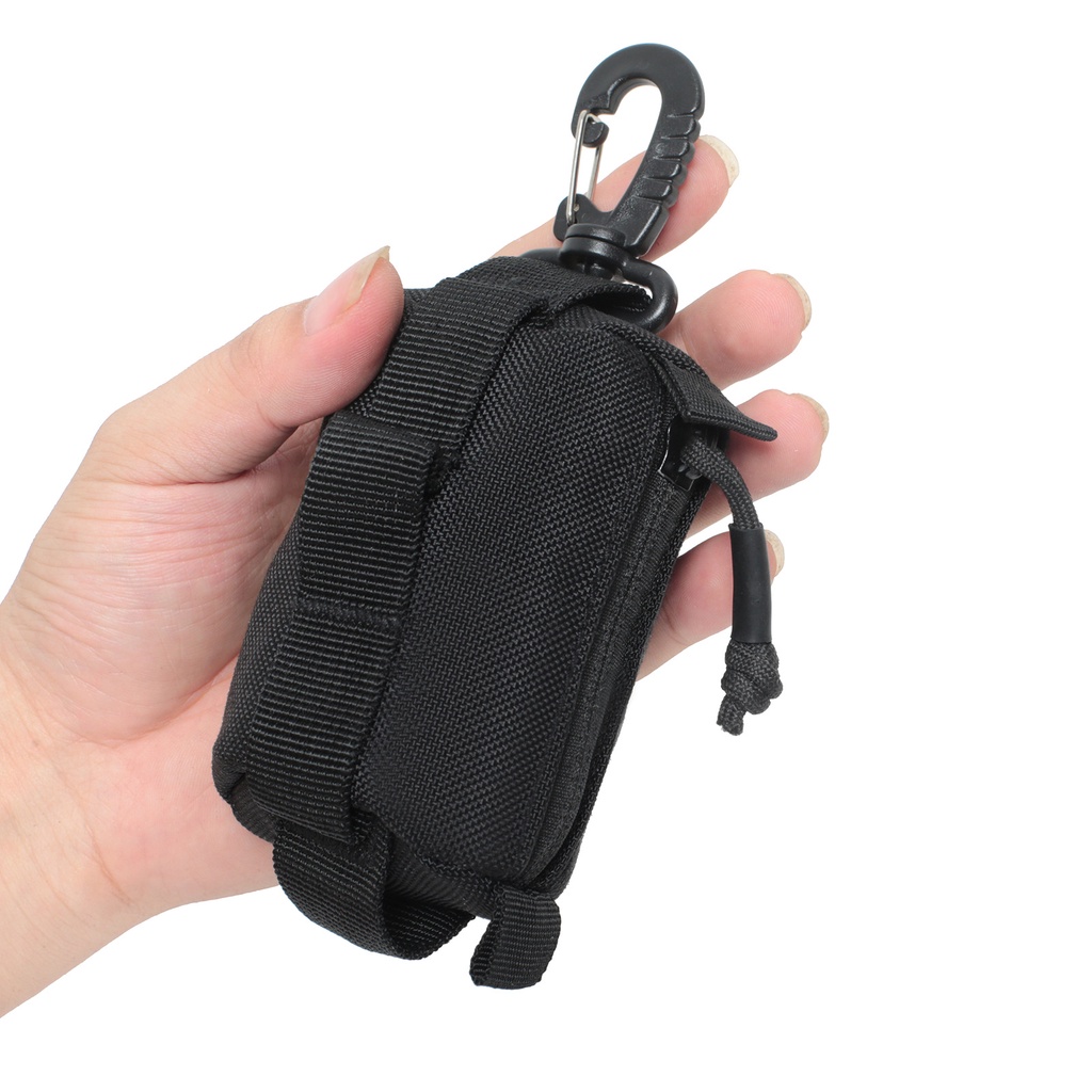 Luc 1000d portable edc tool bag outdoor anti-lost change key case túi đựng điện thoại di động túi đeo thắt lưng thể thao