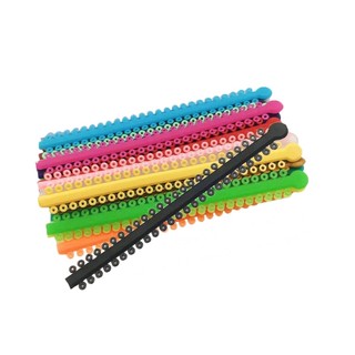 Set 20 Dây Chun Buộc Tóc Nhiều Màu