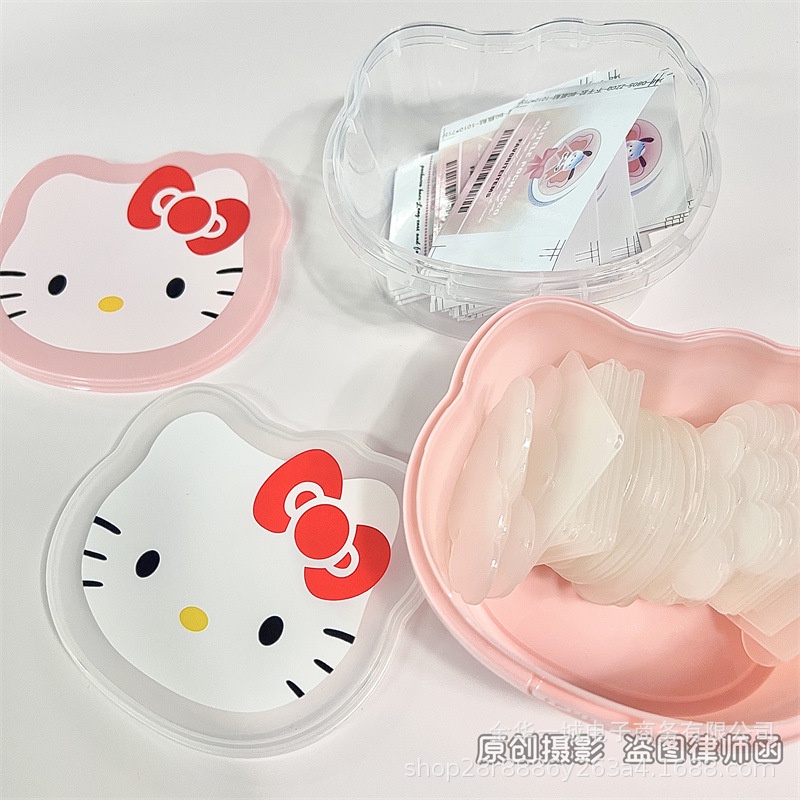 Hộp lưu trữ để bàn hình mèo dễ thương - LYANWN- Văn phòng phẩm