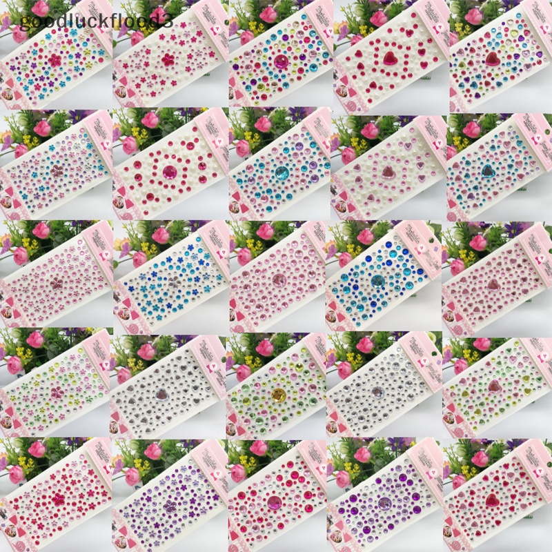 Đồ chơi trẻ em sticker mặt trang sức sáng tạo màu trẻ em diy paing acrylic