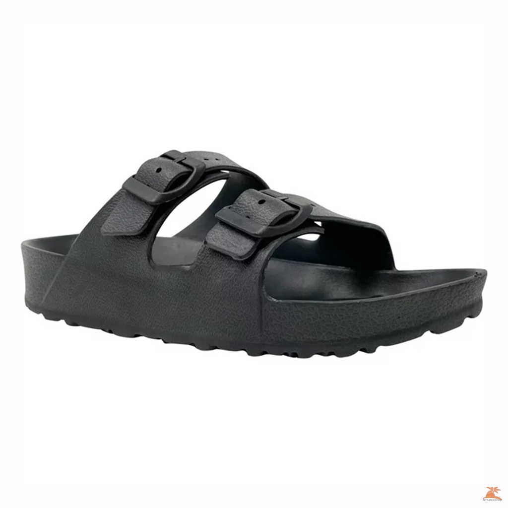 Double strap casual slides sandal wear-resistant long service life slippers