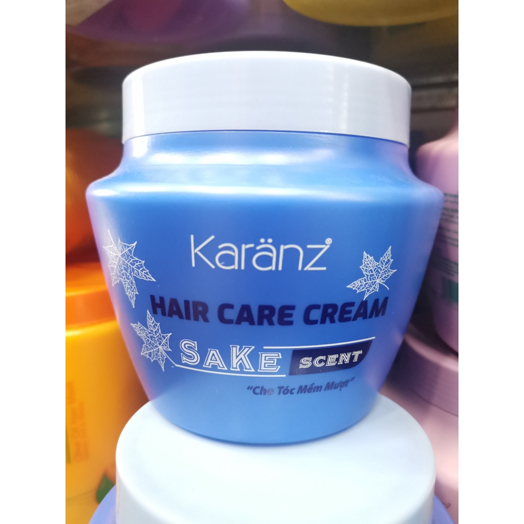 Hấp dầu  dưỡng tóc mềm mượt hương Sake Karanz 1000ml Hair Care Cream Sake Scent