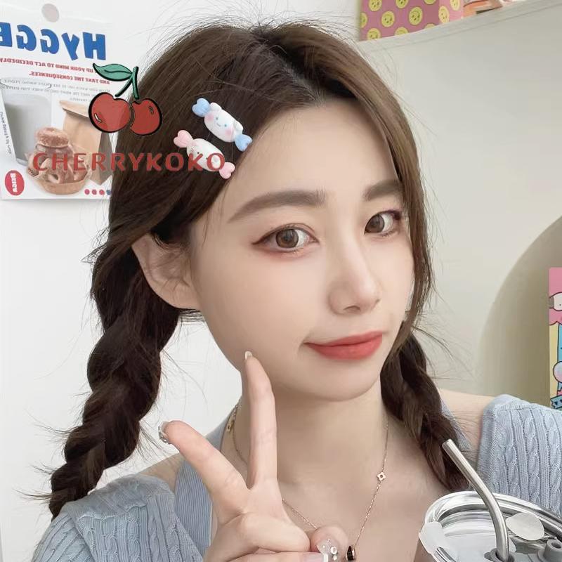 🍒🍒CHERRYKOKO Kẹp Tóc Mini Hình Kẹo Sanrio Dễ Thương Ngọt Ngào Instagram Cho Bé Gái
