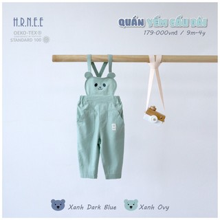 [Hrnee] Quần yếm gấu dài và cộc