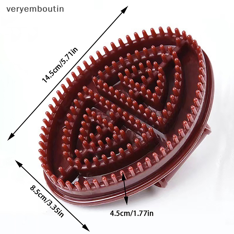 In tpu meridian brush massage veins stovepipe slimming tăng cường miễn dịch đinh tán bàn chải body massager guasha tool body health gift n