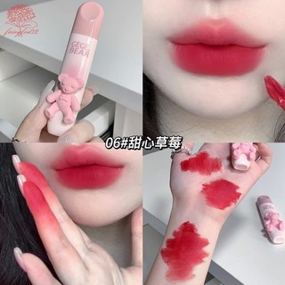 Son môi gegebear velvet matte lip glaze matte lasting